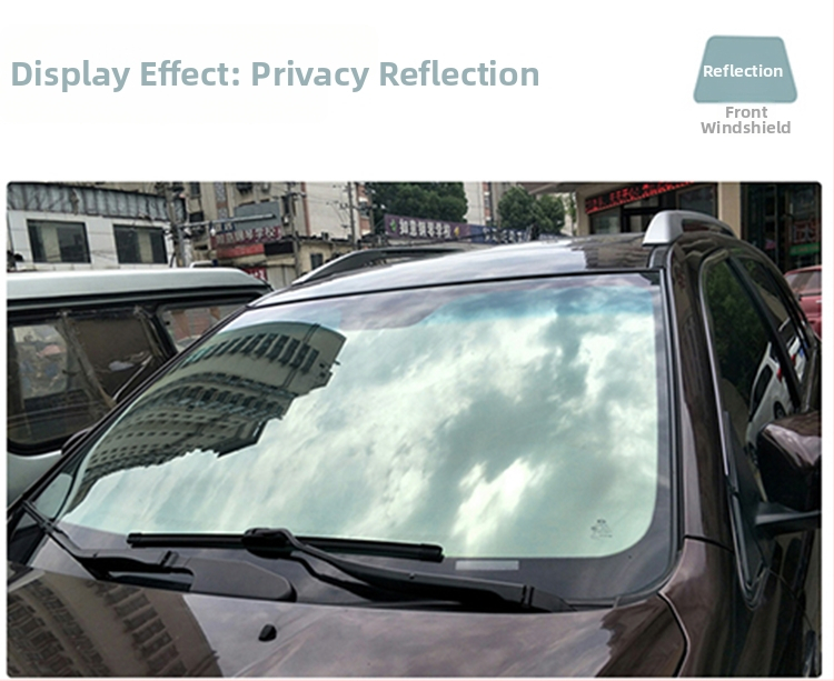 Fólia na predné čelné sklo automobilu s tepelnou izoláciou a proti výbuchu, priepustnosť 71–80%, kovová izolačná vrstva, záruka 10 rokov a viac