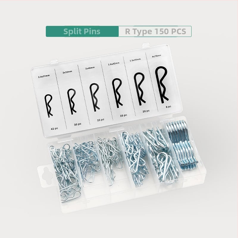 Σετ πείρων: R-τύπου πείροι, βαϊονέτ πείροι, 555 διαχωρισμένοι πείροι, πείροι για μαλλιά, πείροι σε σχήμα U