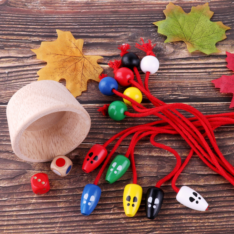 Ξύλινο επιτραπέζιο παιχνίδι Γάτα και Ποντίκι για παιδιά 4–6 ετών, εκπαιδευτικό, βελτιώνει τον συντονισμό χεριού-ματιού και προσφέρει διαδραστική μάθηση γονέα-παιδιού