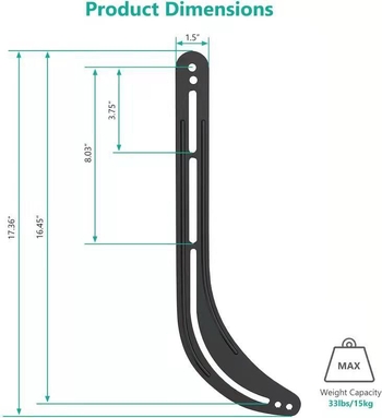 Haofeng TV adapter – VESA ploča za montažu televizora, mehaničko upravljanje, napredni montažni sustav
