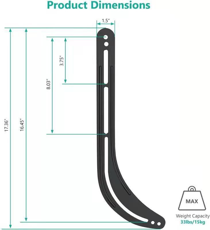 Haofeng TV adapter – VESA ploča za montažu televizora, mehaničko upravljanje, napredni montažni sustav