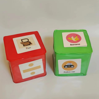 Card Dice - Πλαστικό διαδραστικό εκπαιδευτικό υλικό γραμματισμού στην τάξη, για ηλικίες 4–14