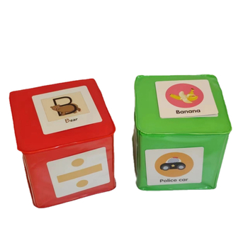 Card Dice - Πλαστικό διαδραστικό εκπαιδευτικό υλικό γραμματισμού στην τάξη, για ηλικίες 4–14