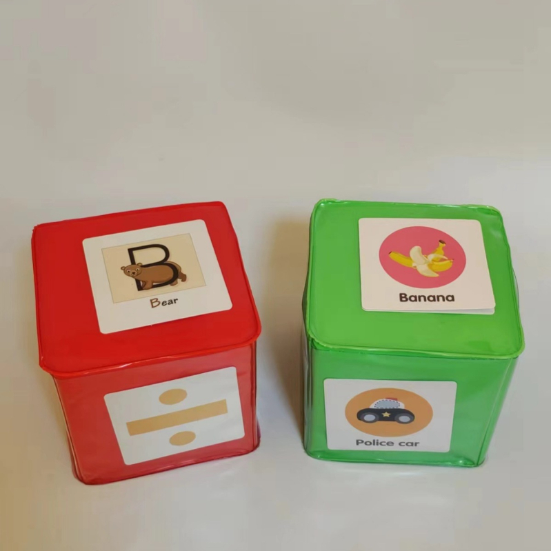 Card Dice - Πλαστικό διαδραστικό εκπαιδευτικό υλικό γραμματισμού στην τάξη, για ηλικίες 4–14