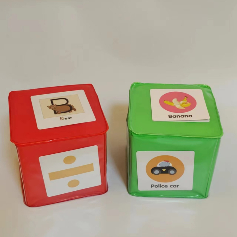 Card Dice - Πλαστικό διαδραστικό εκπαιδευτικό υλικό γραμματισμού στην τάξη, για ηλικίες 4–14