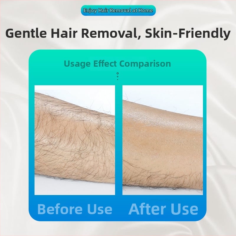 Αποτριχωτικό σώματος με γυάλινη κεφαλή, χειροκίνητη λειτουργία, ABS + νανο γυαλί, για μασχάλες και πόδια, καθάρισμα με νερό