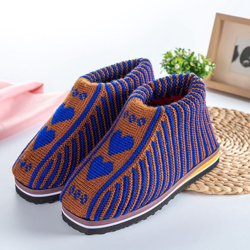 Домашни чехли с гумена подметка - пролетен сезон, модел: Друг, тип обувки: Друг, стил: елегантно градско