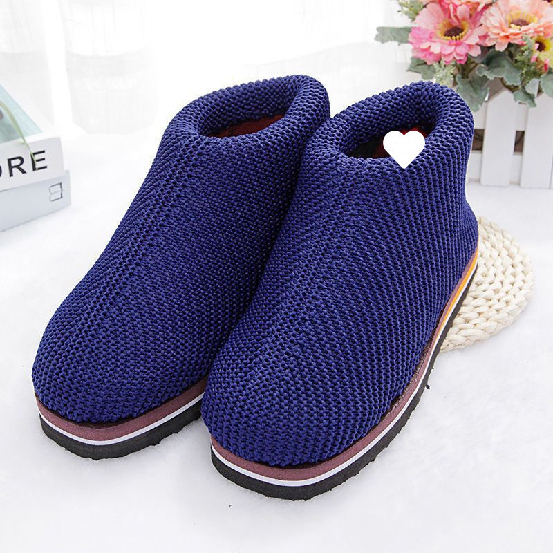 Домашни чехли с гумена подметка - пролетен сезон, модел: Друг, тип обувки: Друг, стил: елегантно градско