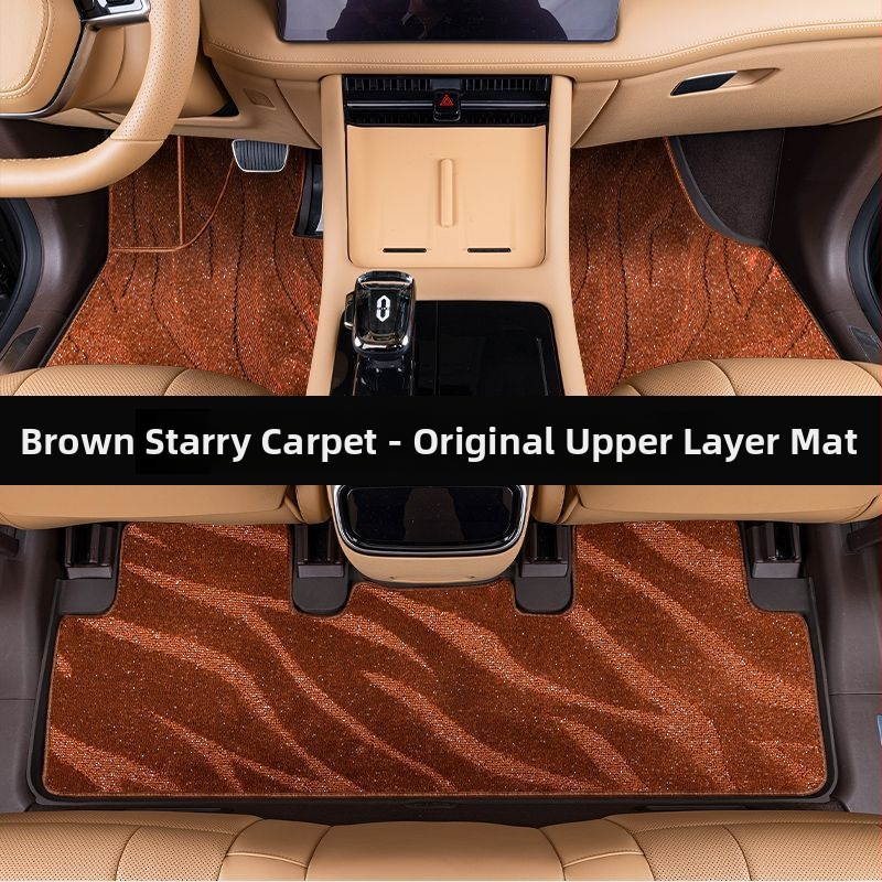 Automobilska podna prostirka – gornji sloj, poliester, ravna podloga, bez logotipa, za određeni model