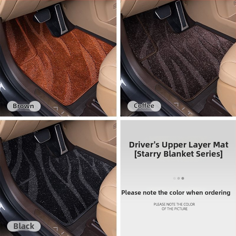 Automobilska podna prostirka – gornji sloj, poliester, ravna podloga, bez logotipa, za određeni model