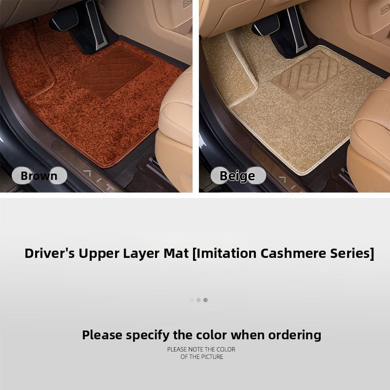 Automobilska podna prostirka – gornji sloj, poliester, ravna podloga, bez logotipa, za određeni model