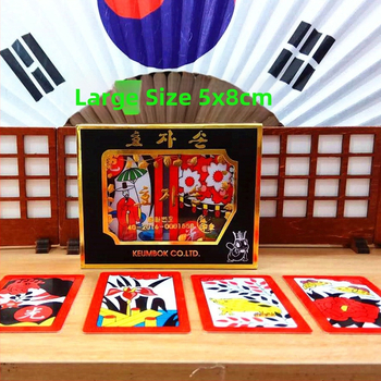 Κορεάτικες λαϊκές ανθοκάρτες και τράπουλα για επιτραπέζια παιχνίδια (Υλικό: Άλλο; Κατηγορία: Πόκερ; 14+; Ηλικιακό εύρος 36–60)