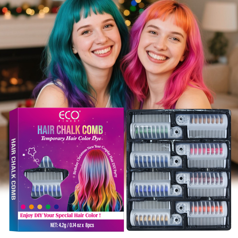 Βούρτσα βαφής μαλλιών Eco finest, μιας χρήσης, σετ 8 τεμάχια, 4,2 g, μη ηλεκτρική