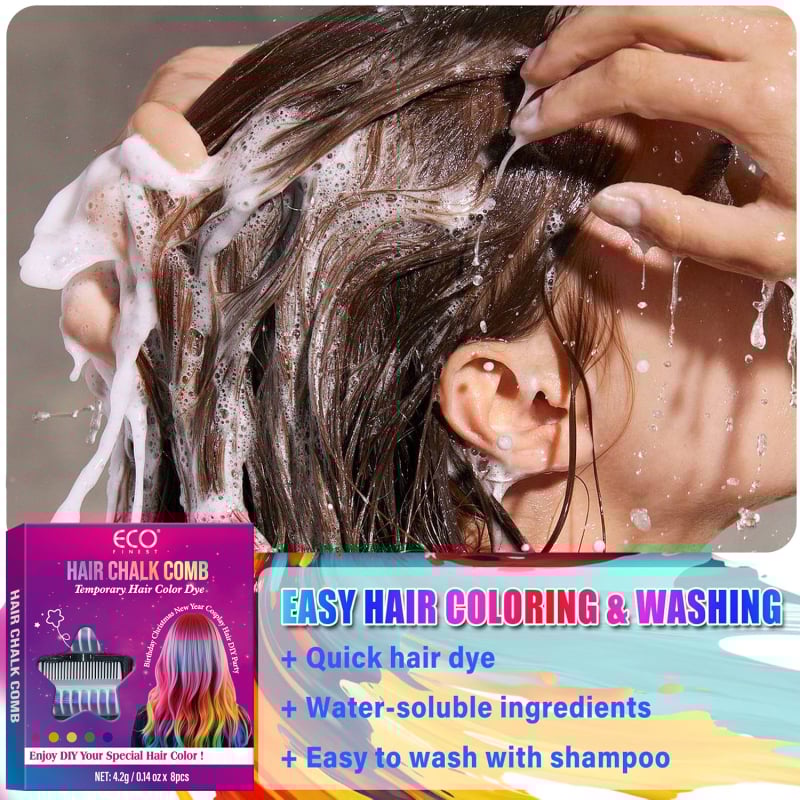 Βούρτσα βαφής μαλλιών Eco finest, μιας χρήσης, σετ 8 τεμάχια, 4,2 g, μη ηλεκτρική