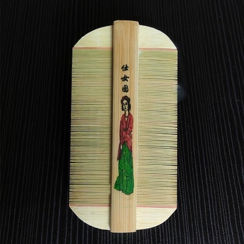 Bambusni češalj protiv uši s finim zubima za djecu i žene – uklanja uši i gnide