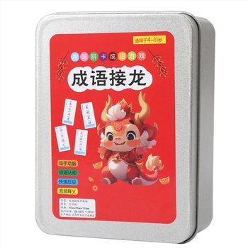 Κάρτες Επιτραπέζιου Παιχνιδιού με Κινέζικές Ιδιωματικές Φράσεις Dragon Connect, 600 Κάρτες, Εκπαιδευτικό Οικογενειακό Παιχνίδι, Χαρτί, Beili, Zhejiang