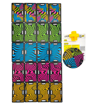 Cards vs Gravity – αντιβαρυτικό παιχνίδι καρτών, επιτραπέζιο από πλαστικό и χαρτί; διαδραστικό, αναπτύσσει νοημοσύνη και συντονισμό ματιού-χείρων; συσκευασία: κουτί; κατάλληλο για ηλικίες 7–14 και 15–35