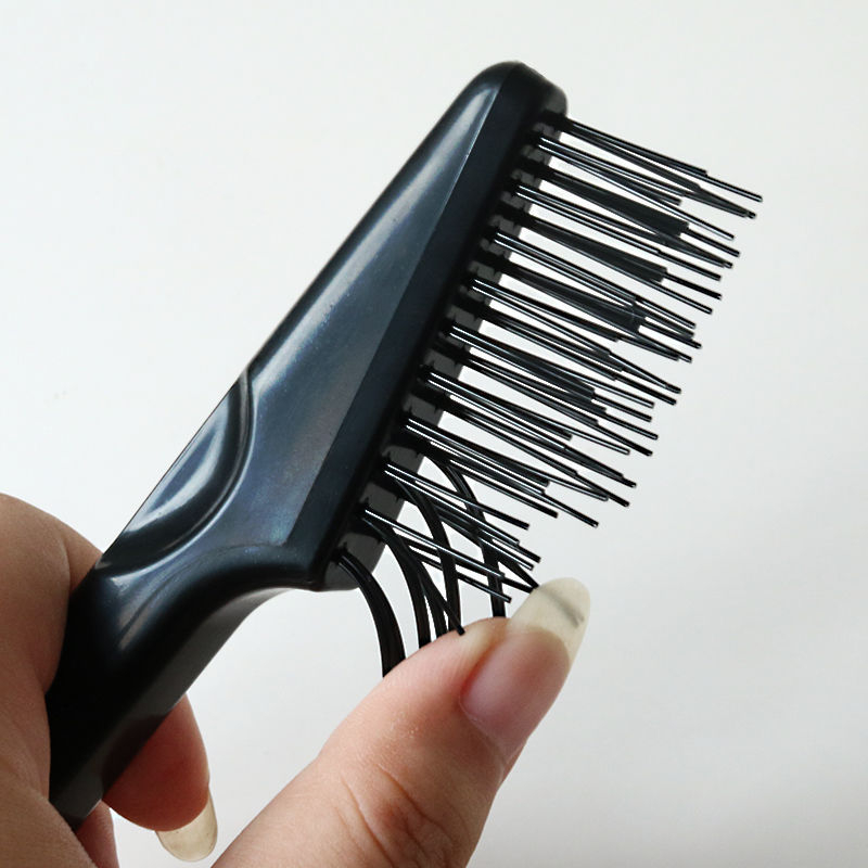 Pravokutni drveni češalj za kosu, jednostavan stil