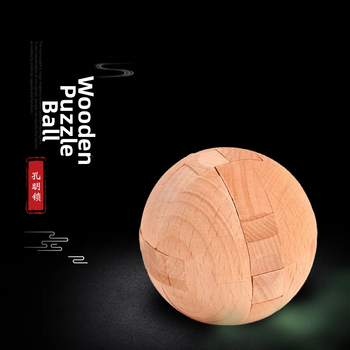 Ξύλινο παζλ Kongming/Luban Lock για ανάπτυξη λεπτών κινητικών ικανοτήτων και υπομονής – εκπαιδευτικό παιχνίδι, 4–6 ετών, προέλευση Zhejiang Yunhe