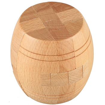 Ξύλινο παζλ Kongming/Luban Lock για ανάπτυξη λεπτών κινητικών ικανοτήτων και υπομονής – εκπαιδευτικό παιχνίδι, 4–6 ετών, προέλευση Zhejiang Yunhe