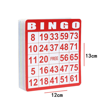 Σετ Καρτών Παιχνιδιού – 100 Χαρτινές Κάρτες για Διαδραστικό Μπιγκό και Επιτραπέζια Παιχνίδια, Για Ηλικίες 7-14