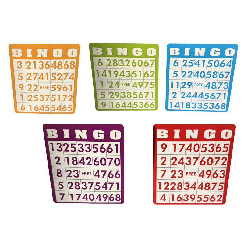 Σετ Καρτών Παιχνιδιού – 100 Χαρτινές Κάρτες για Διαδραστικό Μπιγκό και Επιτραπέζια Παιχνίδια, Για Ηλικίες 7-14