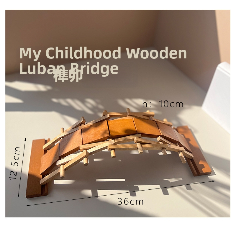 Kongming-Luban ξύλινο παζλ-κλείδωμα, 10 τεμάχια από beech, για ανάπτυξη αντίληψης, ηλικίες 7–14 ετών, Ding Ci