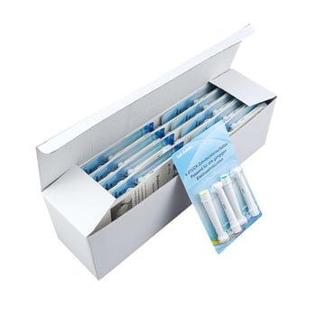 Κεφαλή οδοντόβουρτσας IP-17A για ηλεκτρική οδοντόβουρτσα Oral-B, με μεσαίες τρίχες, συσκευασία 400 τεμαχίων