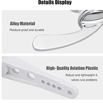 Drška za slavinu – moderni minimalistički dizajn, (cinkova legura + plastika; prilagodljiva obrada; certificiranje: Drugo)