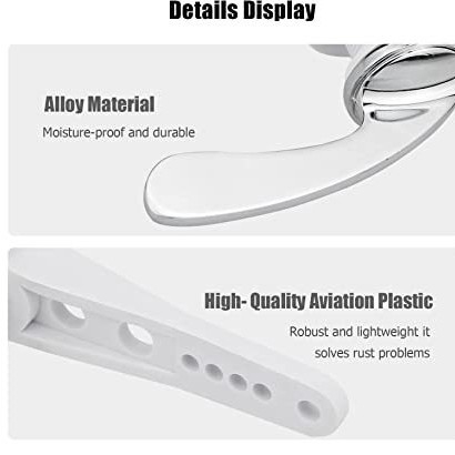 Drška za slavinu – moderni minimalistički dizajn, (cinkova legura + plastika; prilagodljiva obrada; certificiranje: Drugo)