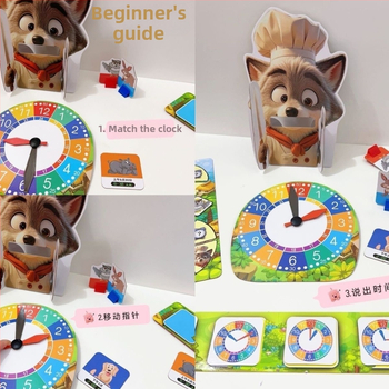 Old Wolf, Old Wolf, What Time Is It? Διαδραστικό τραπεζιού παιχνίδι με κάρτες για γονέα και παιδί – εκπαιδευτικό, από χαρτί; Κατηγορία: Κάρτες παιχνιδιού για τραπέζι; Ηλικίες: 4–14 ετών