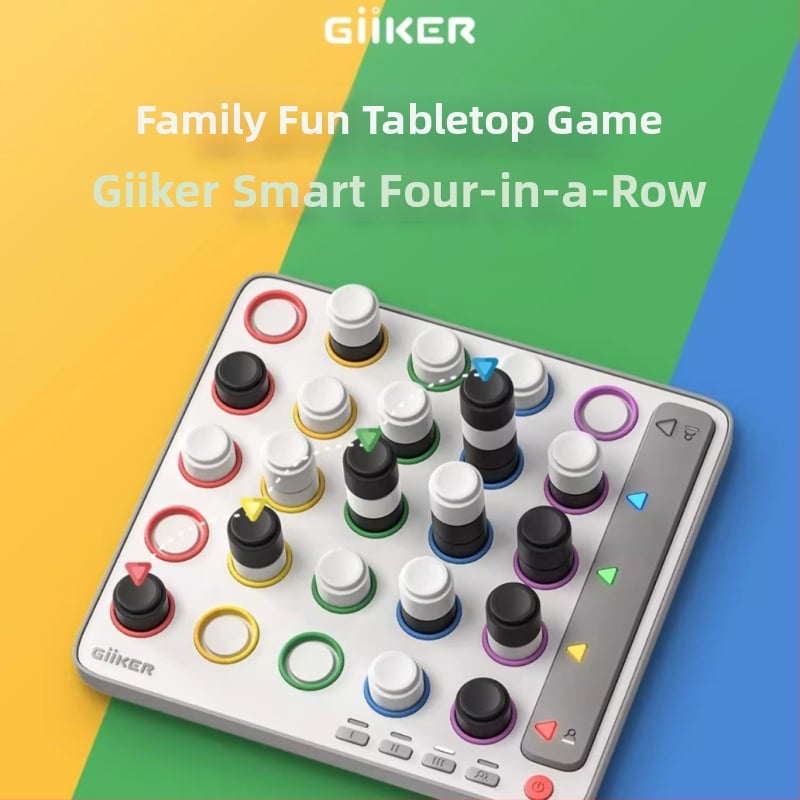 Giiker Rainbow Τεσσάρων σε σειρά Συναρμολογήσιμο εκπαιδευτικό παιχνίδι για παιδιά — ABS, 7–14 ετών, αναπτύσσει λογική σκέψη και χειρονακτικές ικανότητες