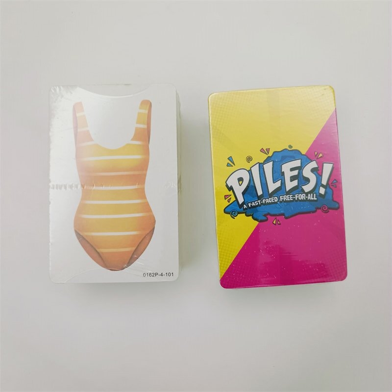 Κάρτες επιτραπέζιου παιχνιδιού - Παζλ, Υλικό: Χαρτί, Μάρκα: piles, Συσκευασία: σακούλα και έγχρωμο κουτί, Ηλικίες 15–35