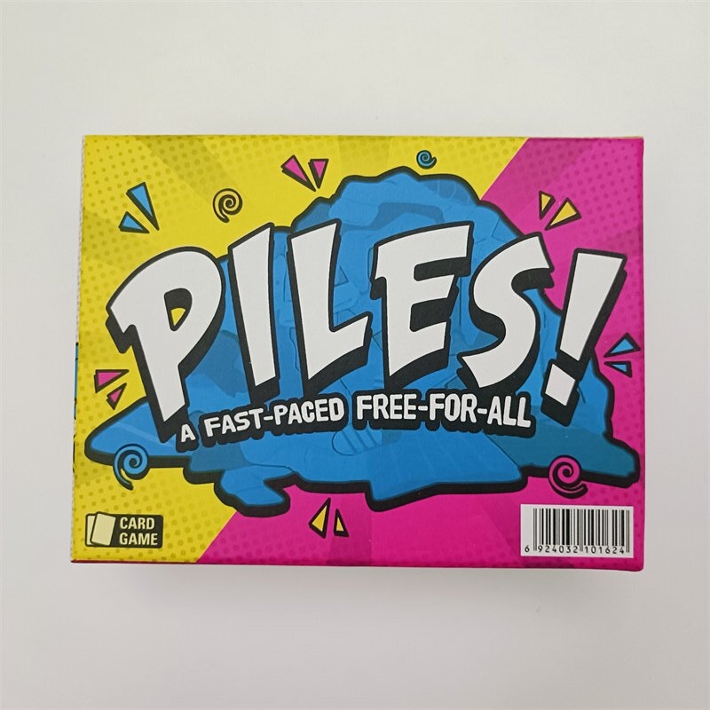 Κάρτες επιτραπέζιου παιχνιδιού - Παζλ, Υλικό: Χαρτί, Μάρκα: piles, Συσκευασία: σακούλα και έγχρωμο κουτί, Ηλικίες 15–35