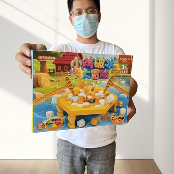 Επιτραπέζιο παιχνίδι για οικογενειακό παιχνίδι — διαδραστικό παιχνίδι με δραστηριότητες για παιδιά 4–6 ετών, πλαστικό υλικό, ενισχύει τον συντονισμό χεριού-ματιού