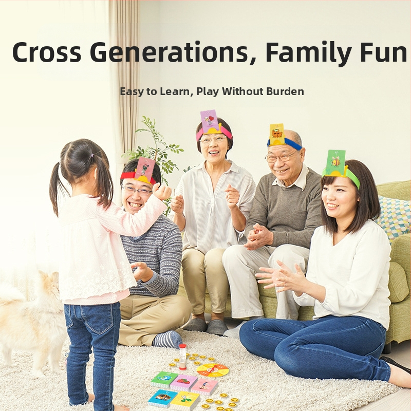 Καρτών επιτραπέζιο παιχνίδι γρίφου – ομιλία, αλληλεπίδραση γονέα-παιδιού, διαδραστικό παιχνίδι, υλικό από χαρτί