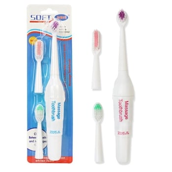 Periuța electrică pentru adulți, material PP, cutie cu 300 bucăți, produs autohton