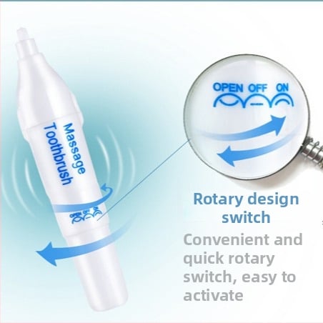 Periuța electrică pentru adulți, material PP, cutie cu 300 bucăți, produs autohton