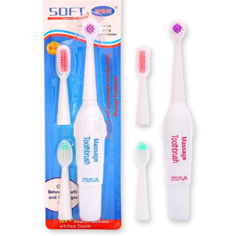 Periuța electrică pentru adulți, material PP, cutie cu 300 bucăți, produs autohton