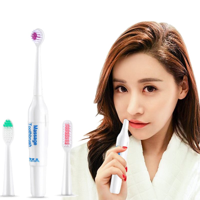 Periuța electrică pentru adulți, material PP, cutie cu 300 bucăți, produs autohton