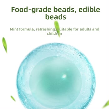 Perie dentară mini, de unică folosință, cu mentă, peri moi, din plastic, 20 buc. într-o cutie