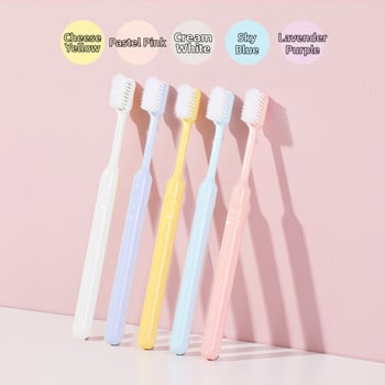 Love House perie de dinți pentru copii, design cartoon, plastic PET/poliester, 20 cm, biodegradabil