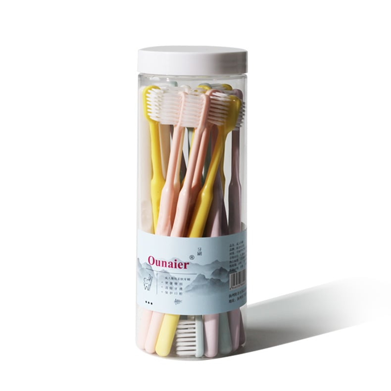 Love House perie de dinți pentru copii, design cartoon, plastic PET/poliester, 20 cm, biodegradabil