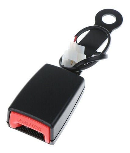 Univerzalni konektor za automobilsku sigurnosnu traku s upozoravajućim vodom i alarmnim signalom; materijal: plast i željezo; model: signalni vod; prilagodba dostupna