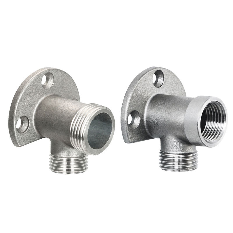Tuš adapter od nehrđajućeg čelika 304, navoj 6-4, model YQ170018J, moderni minimalistički stil, montažna baza