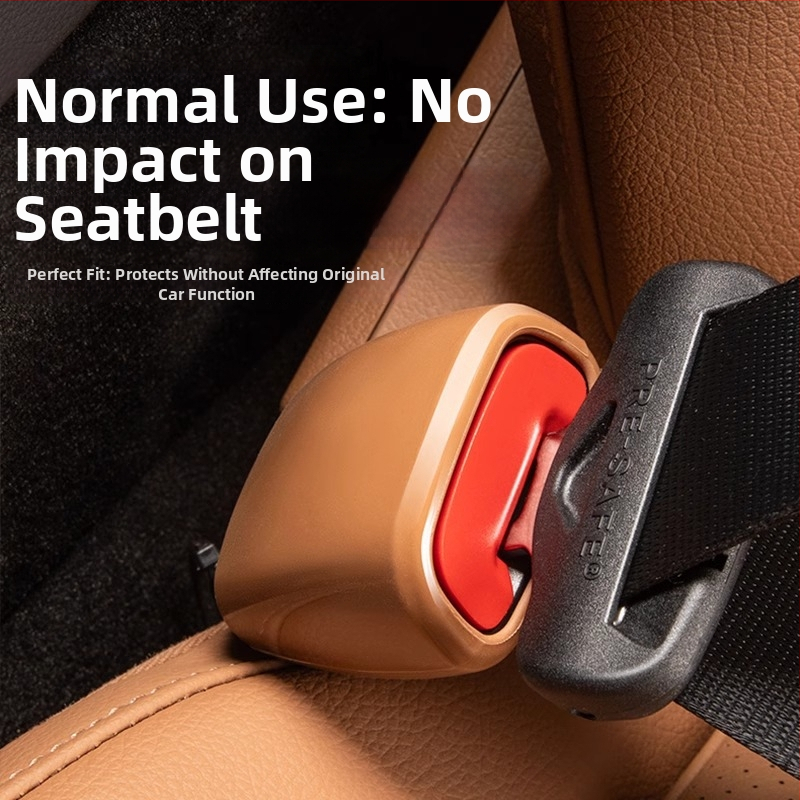 Horse friend Silikonski zaštitnik kopče sigurnosnog pojasa, otporan na ogrebotine, kompatibilan s Mercedes-Benz E-Class E300L i GLC/C-Class, unutarnji auto dodatak