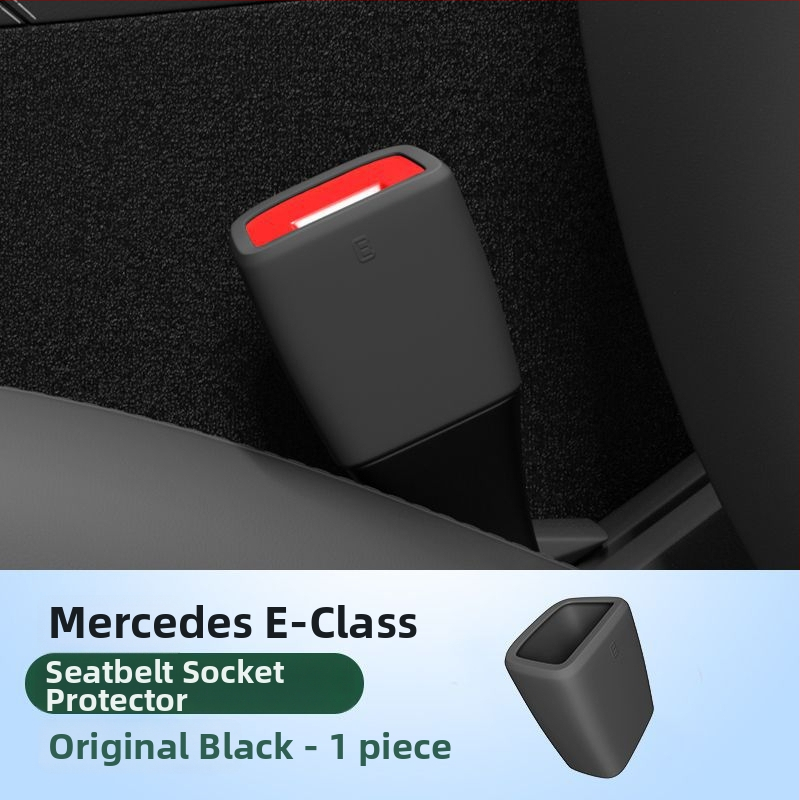 Horse friend Silikonski zaštitnik kopče sigurnosnog pojasa, otporan na ogrebotine, kompatibilan s Mercedes-Benz E-Class E300L i GLC/C-Class, unutarnji auto dodatak