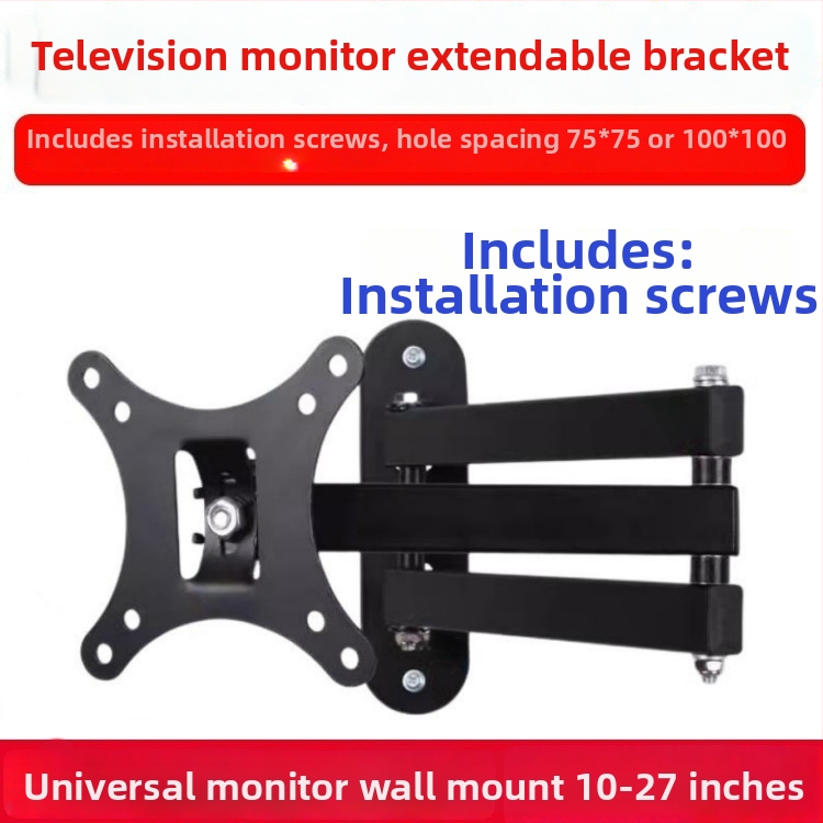 X100 nástenný držiak na TV/monitor – mechanické ovládanie, nosnosť do 5 kg, vhodný na stenu