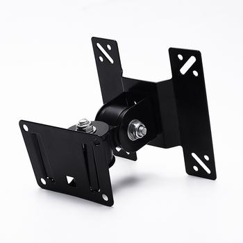 Fali monitorállvány, állítható és forgatható, vastagított hideg-hengerelt acélból, modell F02, számítógép-monitorokhoz