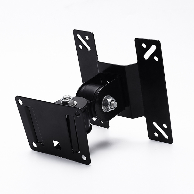 Fali monitorállvány, állítható és forgatható, vastagított hideg-hengerelt acélból, modell F02, számítógép-monitorokhoz